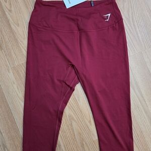 Gymshark knee cropped Tights leggings Running Athletic